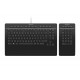 3Dconnexion Keyboard Pro with Numpad teclado USB Negro